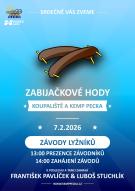 Zabijačkové hody a závody lyžníků