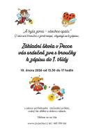 Zápis do 1. třídy ZŠ